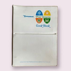 Vintage 1969 Tupperware Four Seasons Cookbook